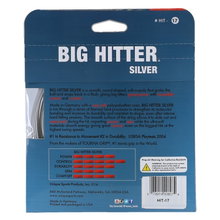 Tourna Tennissaite Big Hitter Silver silber 12m Set