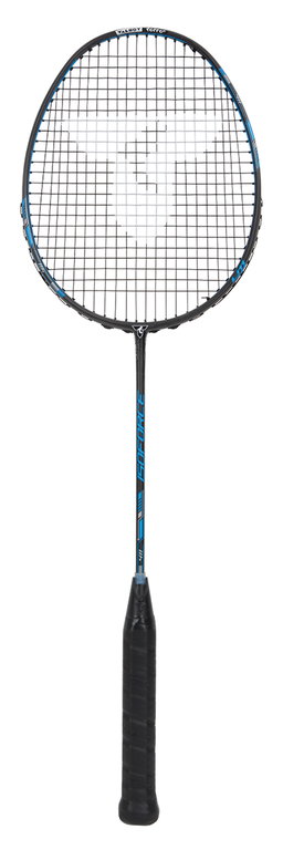 Talbot Torro Badmintonschläger IsoForce 411 (87g/ausgewogen/mittel) schwarz - besaitet -