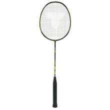 Talbot Torro Badmintonschläger Arrowspeed 199 (98g/ausgewogen/mittel) 2025 schwarz/neongelb - besaitet -