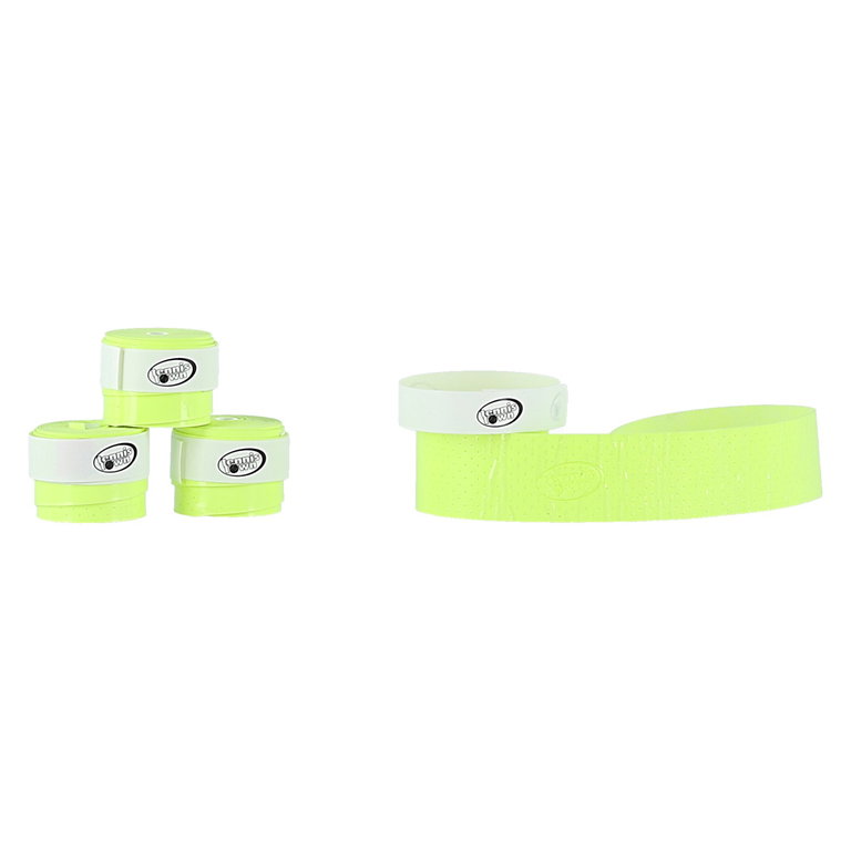 tennistown Overgrip Pro 0.6mm limegrün - 50 Stück im Box