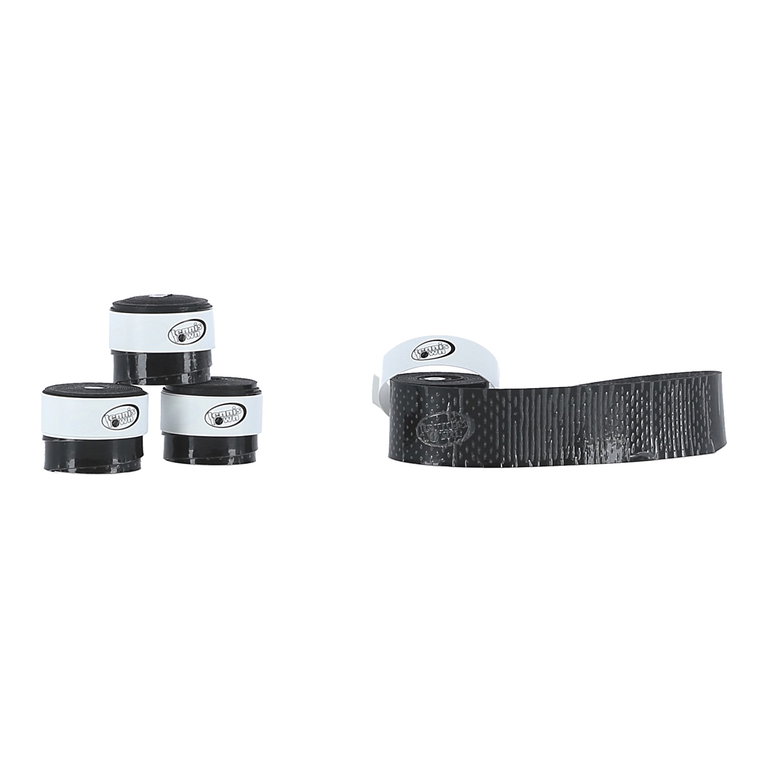 tennistown Overgrip Pro 0.6mm schwarz - 50 Stück in Box