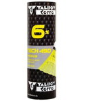 Talbot Torro Badmintonbälle Tech 450 Nylon gelb Dose 6er