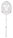 Talbot Torro Badminton racket IsoForce 1011 Ultralite (75g/head heavy/medium) - strung -