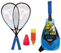 Talbot Torro Speedbadminton Set Speed 6600 (2xSchläger 180g,6xBälle,1xTasche)