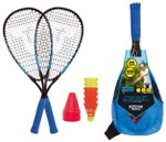 Talbot Torro Speedbadminton Set Speed 6600 (2xSchläger 180g,6xBälle,1xTasche)