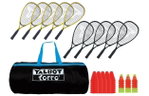 Talbot Torro Schul-Set Speedbadminton 4000 (10x Schläger, 18x Bälle, 40x Courtmarker, Tasche)