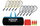 Talbot Torro Schul-Set Speedbadminton 4000 (10x Schläger, 18x Bälle, 40x Courtmarker, Tasche)