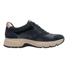 Tamaris Sneaker (Materialmix, mit seitlichen Reissverschluss) 8-83705-45 navyblau Damen
