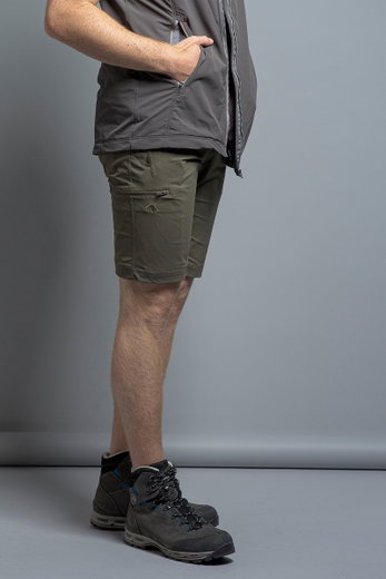 Tatonka Wander-Reisehose Travel (leicht, bequem, elastisch) barkgrün Herren