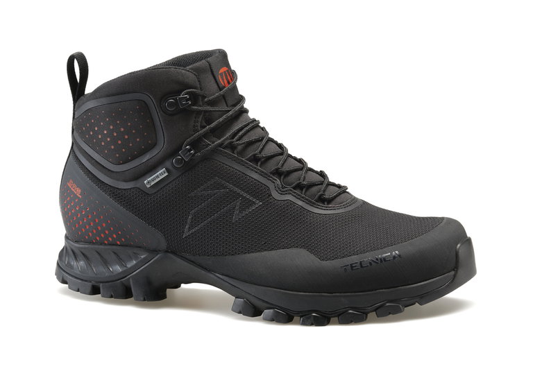 Tecnica Wanderschuhe Plasma MID S GTX (Hiking, Synthetik, wasserdicht) schwarz/rot Herren