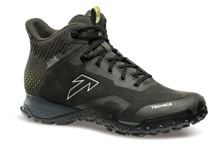 Tecnica Trekking Hiking Shoes Magma Mid GTX (Suede, Waterproof) Black Men