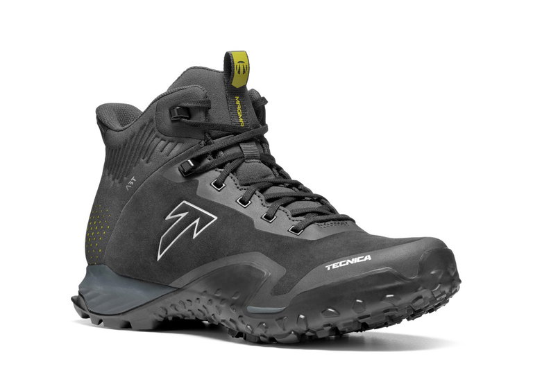 Tecnica Trekking-Wanderschuhe Magma 2.0 Mid GTX (wasserdicht) - Veloursleder - schwarz/grau Herren