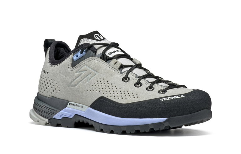 Tecnica Wanderschuhe Sulfur MS (Zustieg, Veloursleder) hellgrau Damen
