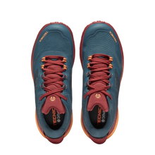 Tecnica Wanderschuhe Agate S GTX (wasserdicht, Speed-Hiking) - Synthetic - blau/korallenrot Damen