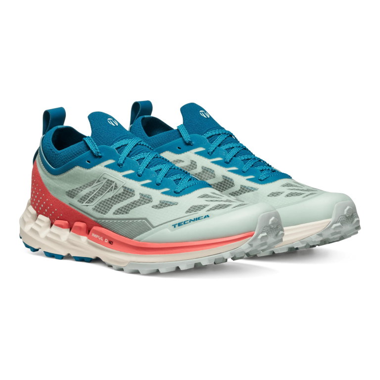 Tecnica Trail-Laufschuhe Pyrox Speed MS grau/blau Herren