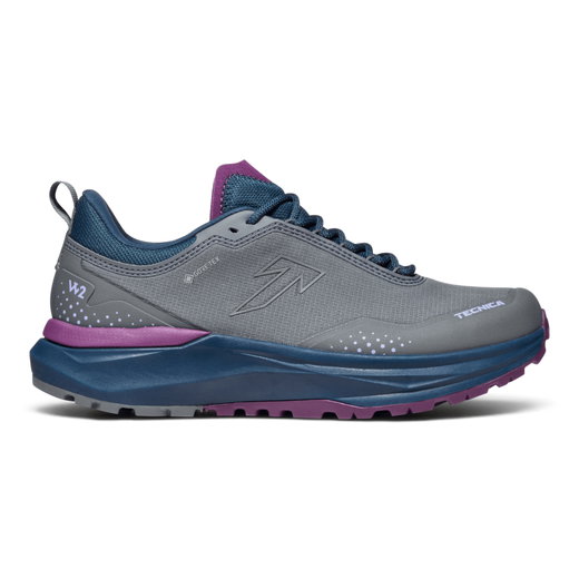 Tecnica Wanderschuhe Agate Lite GTX (wasserdicht, Speed-Hiking) grau/violett Damen