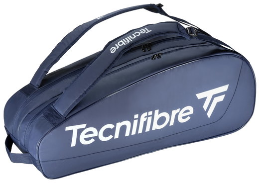 Tecnifibre Tennis-Racketbag Tour Endurance (Schlägertasche, 2 Hauptfächer) 2024 navyblau 9er