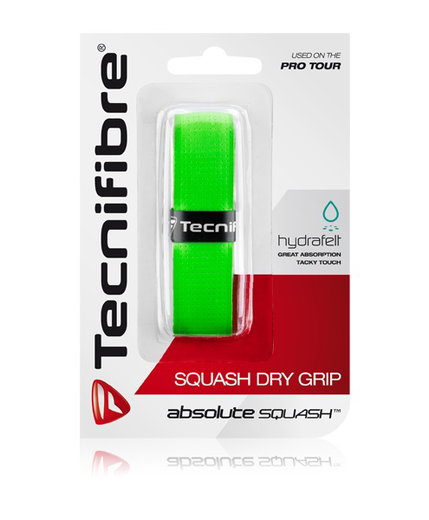 Tecnifibre Squash Dry Grip Basisband grün - 1 Stück