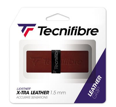 Tecnifibre Base Grip X-Tra Leather 1.5mm brown