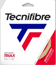 Tecnifibre Tennissaite Triax (Spielgefühl+Armschonung) natur 12m Set