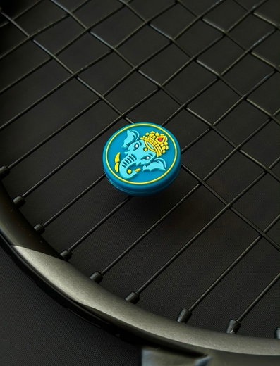 Tennis Balance Schwingungsdämpfer Ganesha blau - 1 Stück
