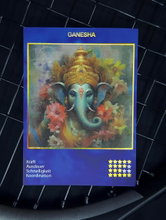 Tennis Balance Schwingungsdämpfer Ganesha blau - 1 Stück