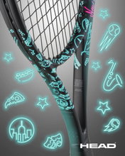 Head Tennisschläger Boom MP L Neon 100in/270g 2025 schwarz - unbesaitet -