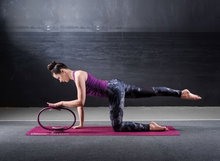 Tiguar Yoga Mat (high-quality rubber and PVC) 183x60x0.5cm purple - 1 piece