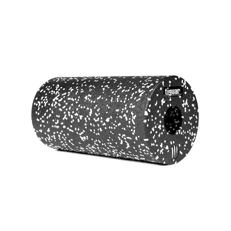 Tiguar Massagerolle Fascia 30/15cm (für Ganzkörpertraining) schwarz/weiss - 1 Stück