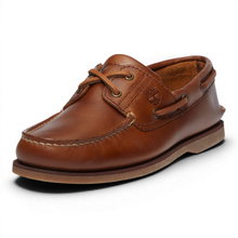 Timberland Bootsschuhe Classic 2-Eye Boat (Premium Leder) sahara braun Herren