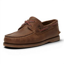 Timberland Bootsschuhe Classic 2-Eye Boat (Premium Leder) braun Herren