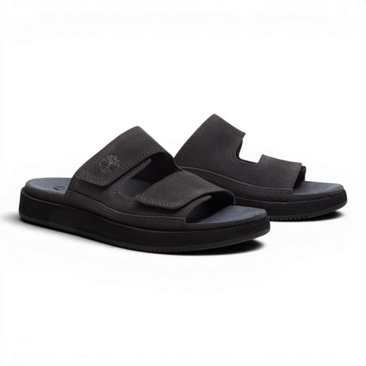 Timberland Sandale Casco Cove Slide (Premium Leder) dunkelgrau Herren