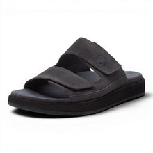 Timberland Sandale Casco Cove Slide (Premium Leder) dunkelgrau Herren