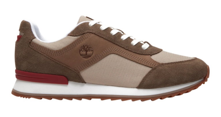 Timberland Sneaker Scout Heights (Premium Leather) dark brown men's