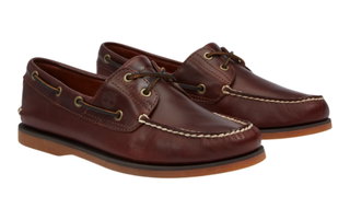 Timberland Bootsschuhe Classic 2-Eye Boat (Premium Leder) dunkelbraun Herren