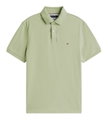 Tommy Hilfiger Freizeit-Polo 1985 Regular Fit Pique (Baumwolle) sagegrün Herren
