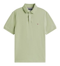 Tommy Hilfiger Freizeit-Polo 1985 Regular Fit Pique (Baumwolle) sagegrün Herren