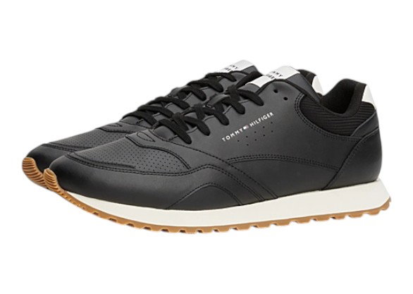 Tommy Hilfiger Sneaker New Runner Eva LTH ESS - schwarz/weiss Herren
