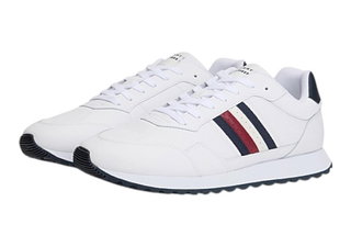 Tommy Hilfiger Sneaker New Runner Eva LTH Stripes - weiss Herren