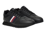 Tommy Hilfiger Sneaker New Runner Eva LTH Stripes - schwarz Herren