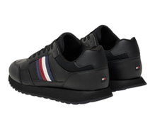 Sneakers Tommy Hilfiger New Runner Eva LTH Stripes - czarne męskie
