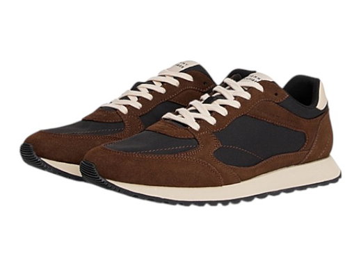 Tommy Hilfiger Sneaker New Runner Eva Mix (Wildleder) braun/schwarz Herren