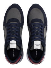 Sneakers Tommy Hilfiger New Runner Eva Mix (zamsz) granatowe męskie