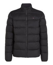 Tommy Hilfiger Winter-Steppjacke Stand Collar Mid Weight - schwarz Herren