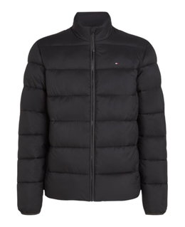 Tommy Hilfiger Winter-Steppjacke Stand Collar Mid Weight - schwarz Herren