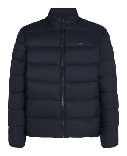 Tommy Hilfiger Winter-Steppjacke Stand Collar Mid Weight - dunkelblau Herren