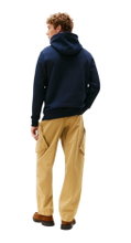 Tommy Hilfiger Kapuzenpullover Oval Graphic Hoodie (Baumwollmix) dunkelblau Herren