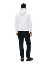 Tommy Hilfiger Kapuzenpullover Oval Graphic Hoodie (Baumwollmix) weiss Herren