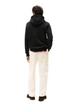 Tommy Hilfiger Kapuzenpullover Oval Graphic Hoodie (Baumwollmix) schwarz Herren
