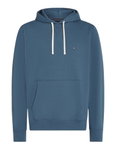 Tommy Hilfiger Essential Seasonal Fleece Hoodie (Cotton Blend) Sea Blue Men's